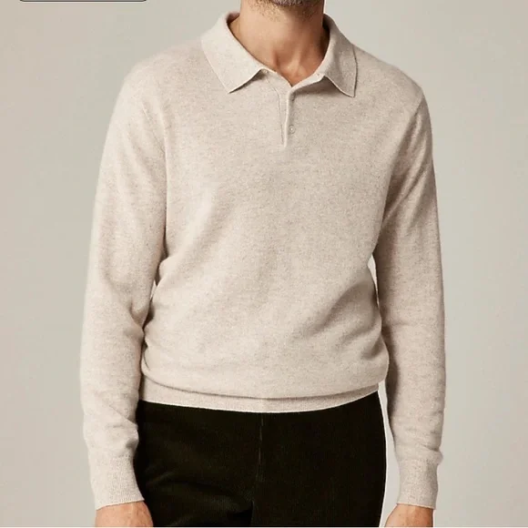 J. Crew Men's Cream Sweater